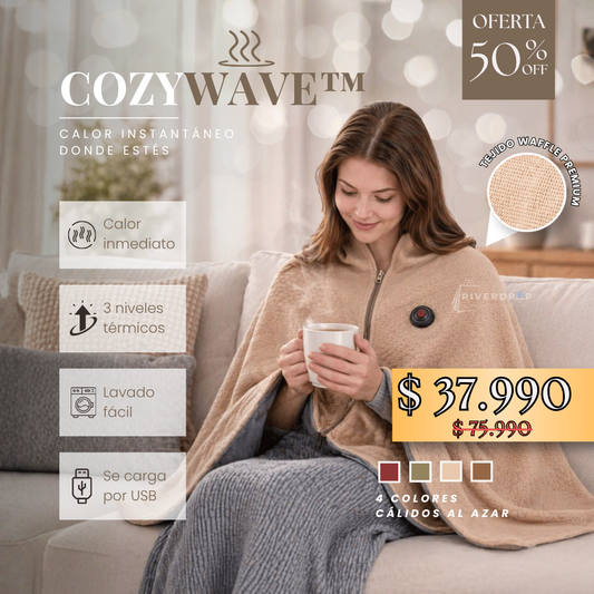 CozyWave™ - Calor instantáneo donde estés