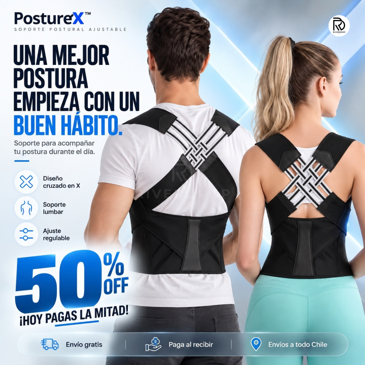 PostureX™ - Una mejor postura, empieza con un buen hábito