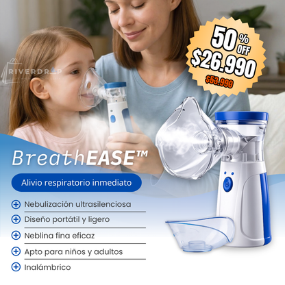 BreathEase™ - Alivio respiratorio inmediato