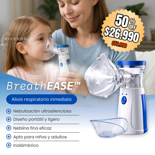 BreathEase™ - Alivio respiratorio inmediato