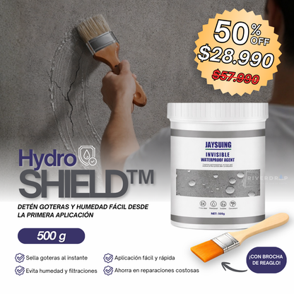 HydroShield™ - Detén goteras y humedad fácil desde la primera aplicación