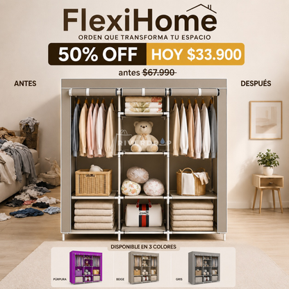 FlexiHome™ - Orden que transforma tu espacio