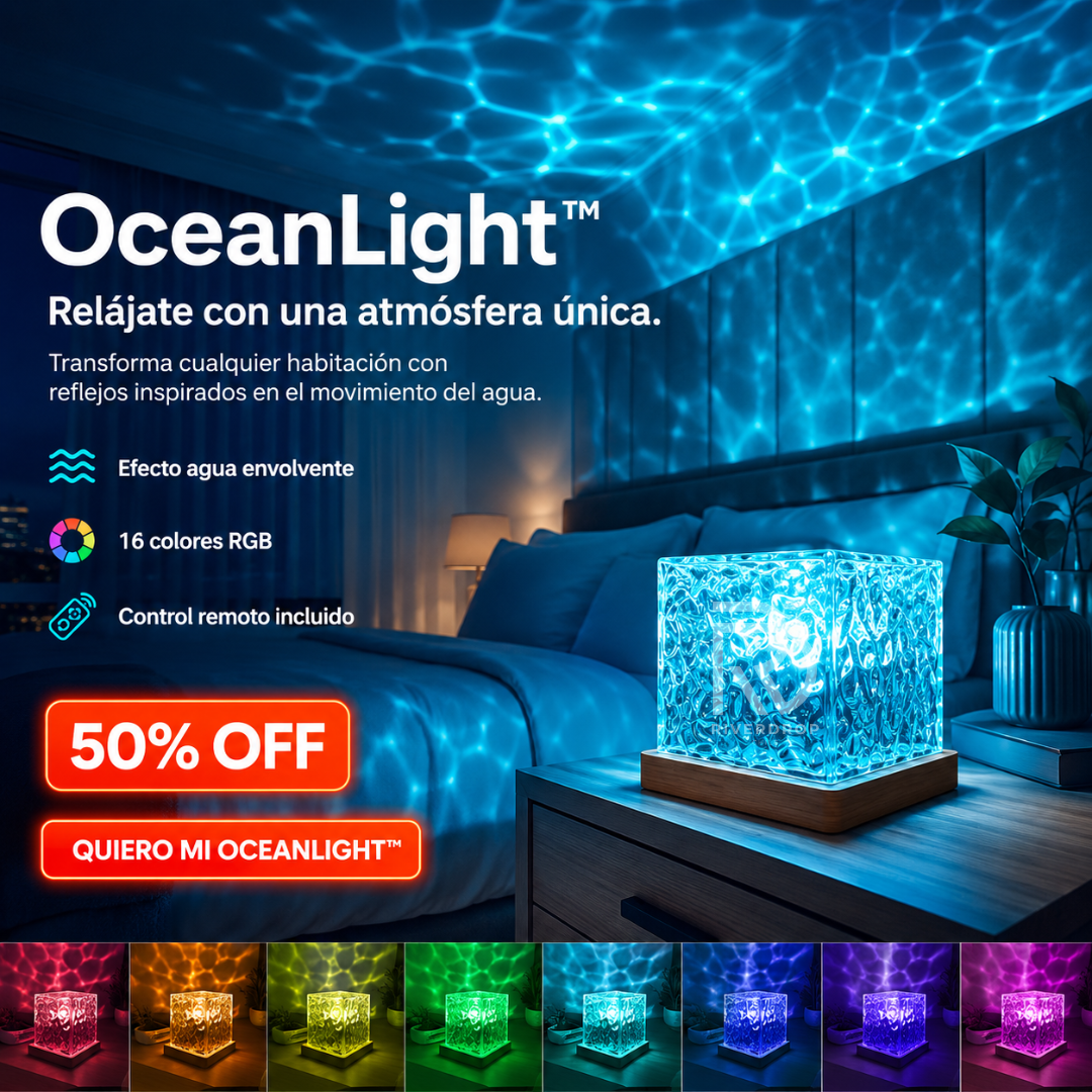 OceanLight™ - Relájate con una atmósfera única.