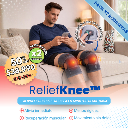 ReliefKnee™ - Alivia el dolor de rodilla en minutos desde casa