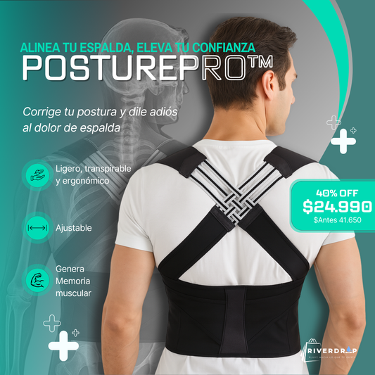 PosturePro™ - Alinea tu espalda, eleva tu confianza