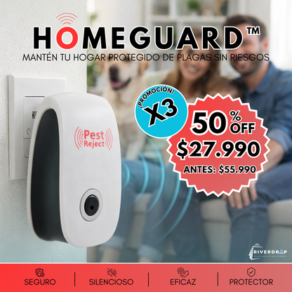 HomeGuard™ - Mantén tu hogar protegido de plagas sin riesgos