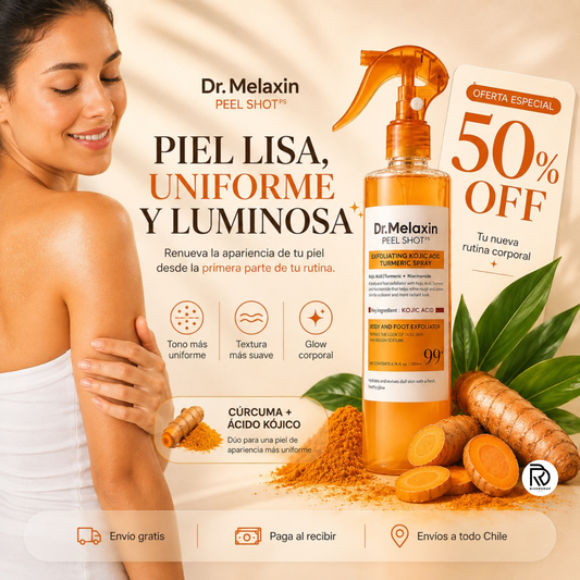 Exfoliante DR. MELAXIN - Adiós manchas, hola piel luminosa