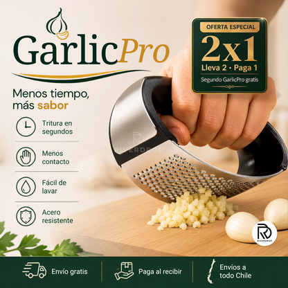 GarlicPro™ 2x1 - Menos tiempo, más sabor