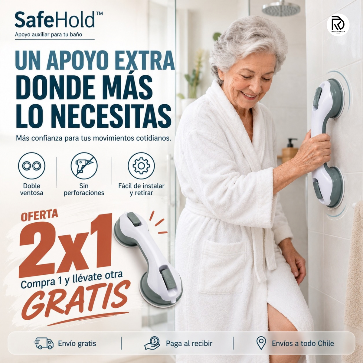 SafeHold™ - Un apoyo extra donde más lo necesitas