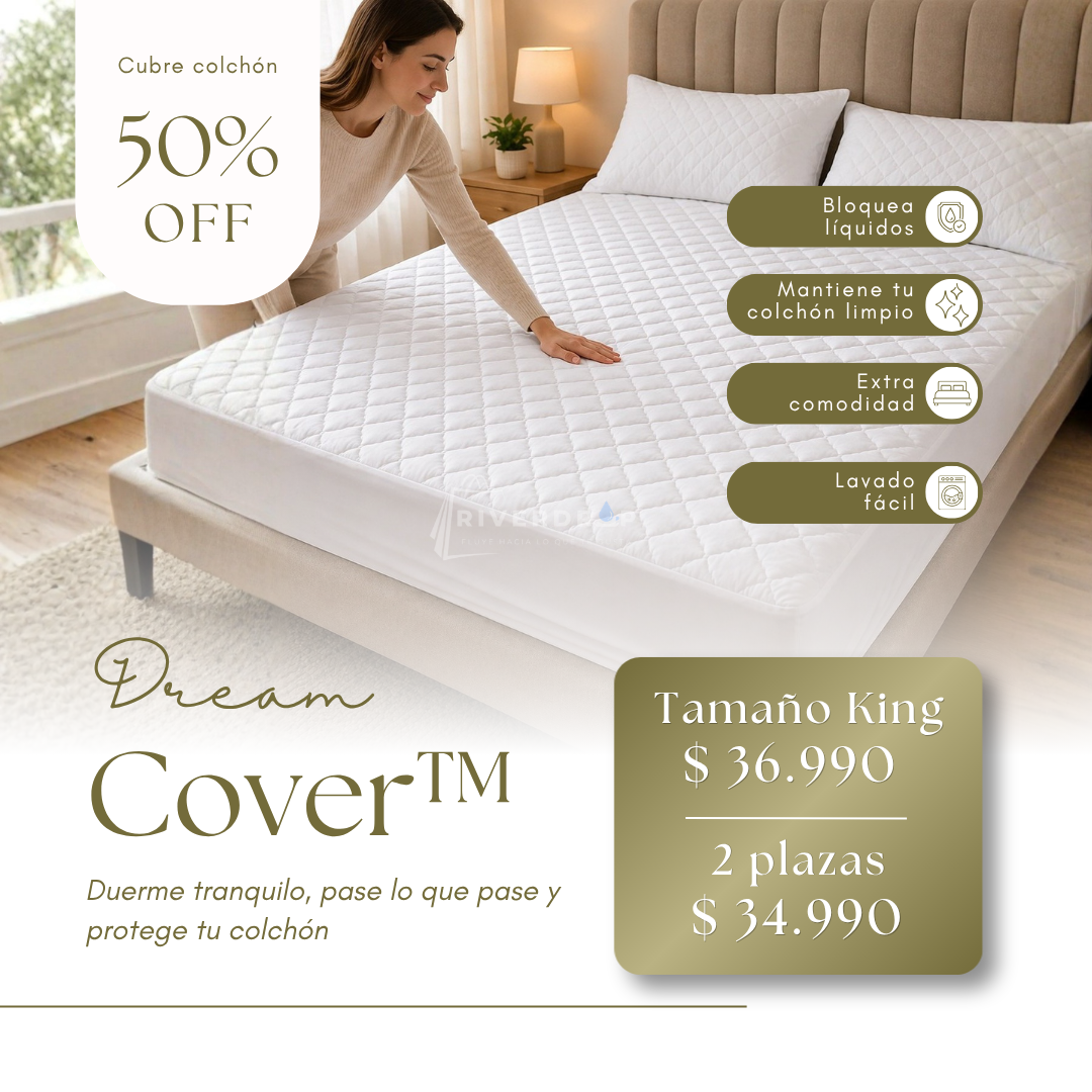 DreamCover™ - Duerme tranquilo, pase lo que pase y protege tu colchón
