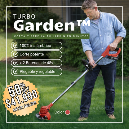 TurboGarden™ -  Corta y perfila tu jardín en minutos