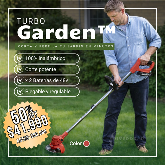 TurboGarden™ -  Corta y perfila tu jardín en minutos