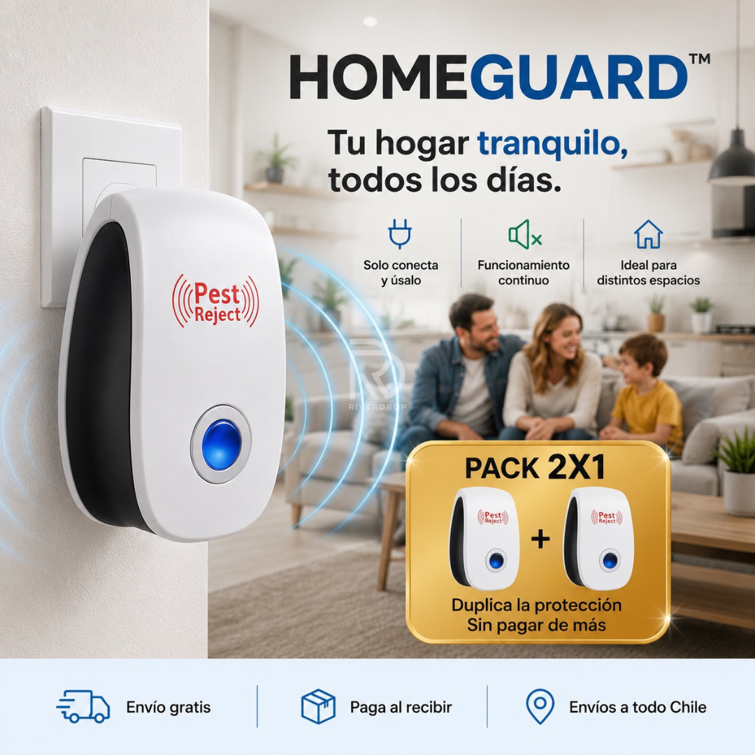 HomeGuard™ 2x1 - Tu hogar tranquilo todos los días