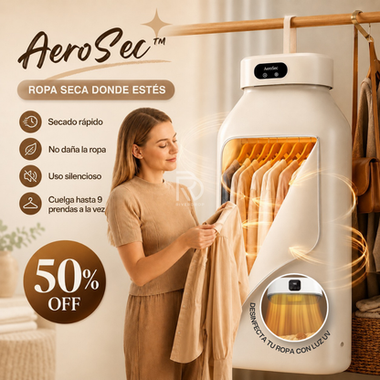 AeroSec™ - Ropa seca donde estés