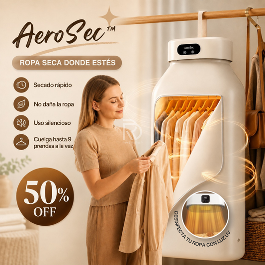AeroSec™ - Ropa seca donde estés