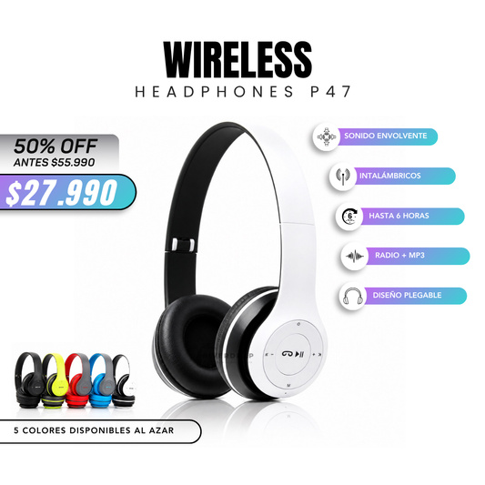 Wireless Headphones P47