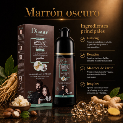 Shampoo Disaar - coloración rápida para cabello