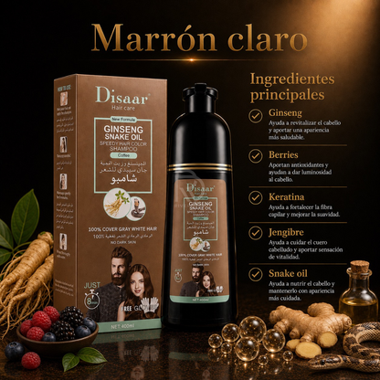 Shampoo Disaar - coloración rápida para cabello