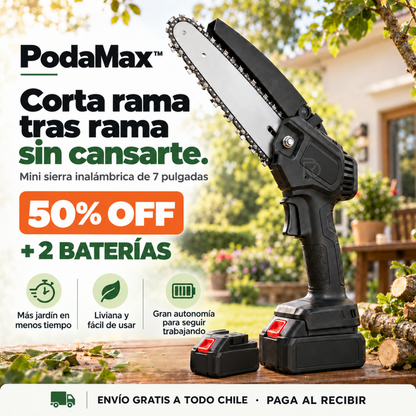 PodaMax™ - Corta rama tras rama sin cansarte.
