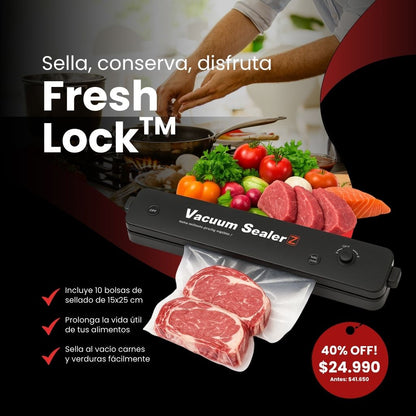 🫛🥩 FreshLock™ - Sella, conserva, disfruta 🍊🍒