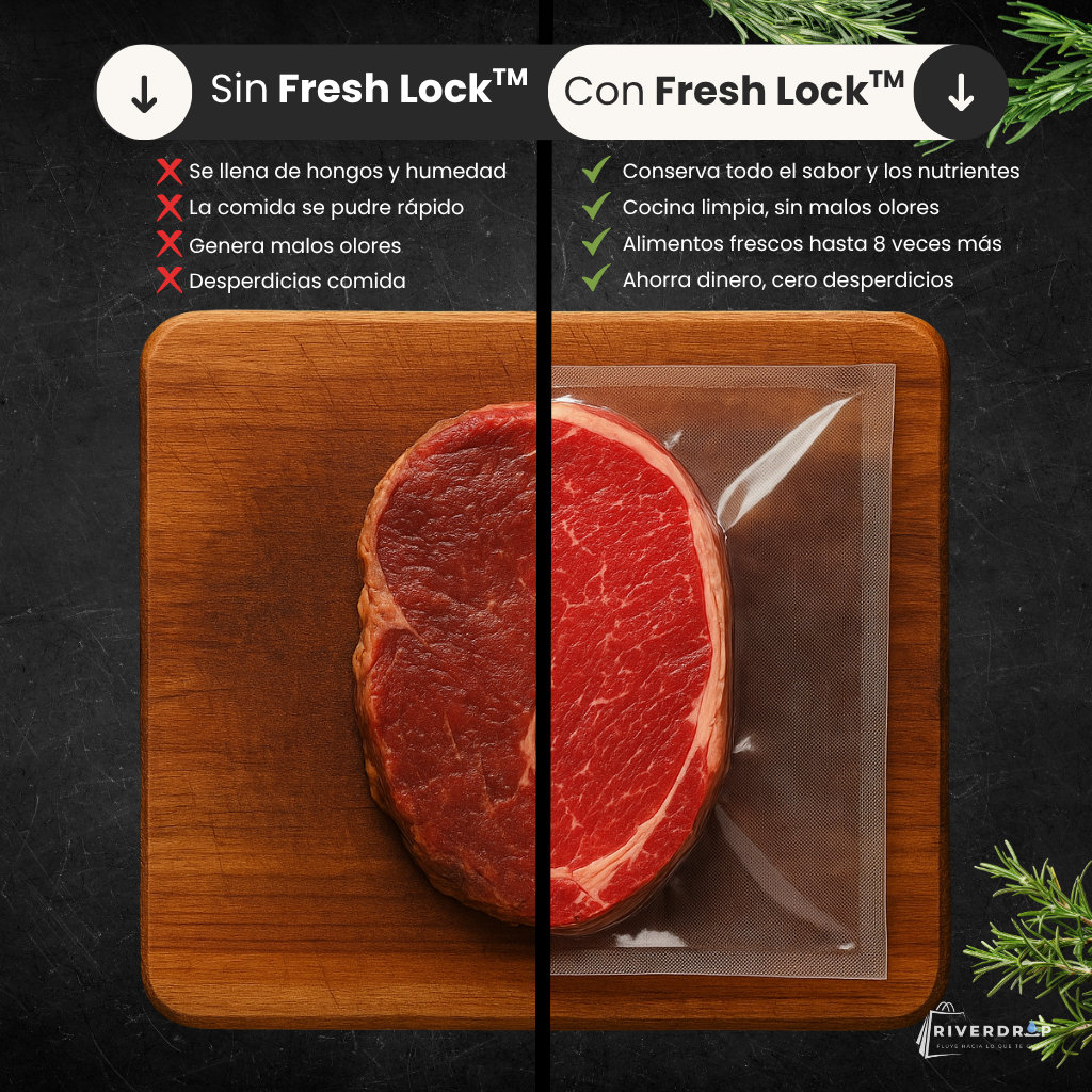 🫛🥩 FreshLock™ - Sella, conserva, disfruta 🍊🍒