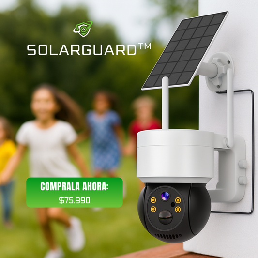 SolarGuard™ – Protección 24/7 con energía del sol