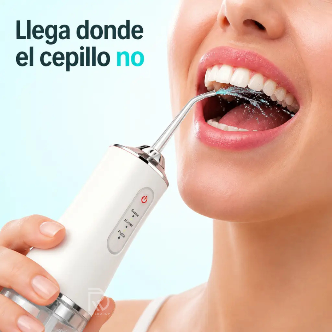 SmileJet™ - Adiós a los restos entre dientes.