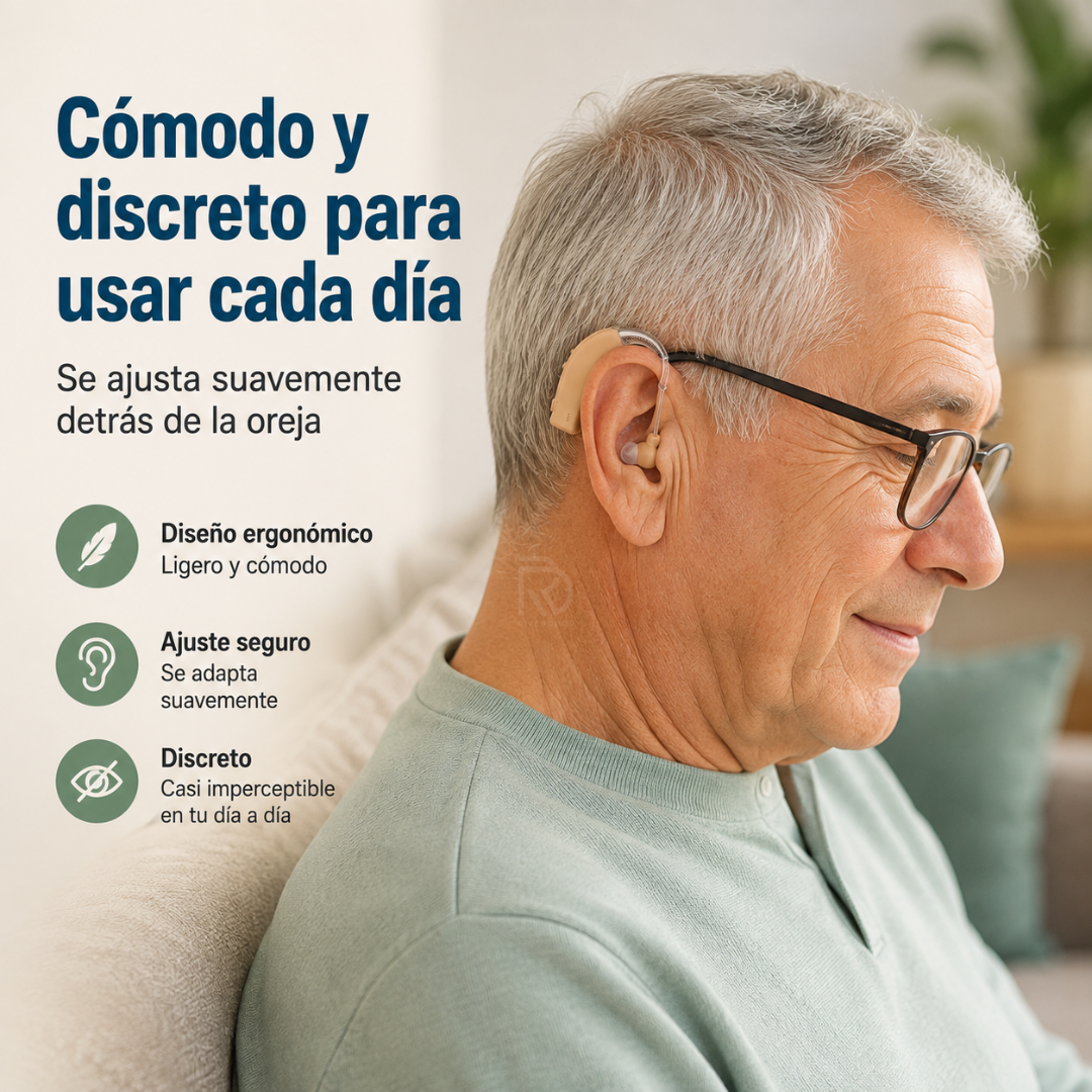 AudioVida Pro™ - Diseñado para ayudarte a escuchar mejor en tu día a día.