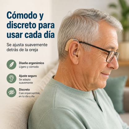 AudioVida Pro™ - Diseñado para ayudarte a escuchar mejor en tu día a día.