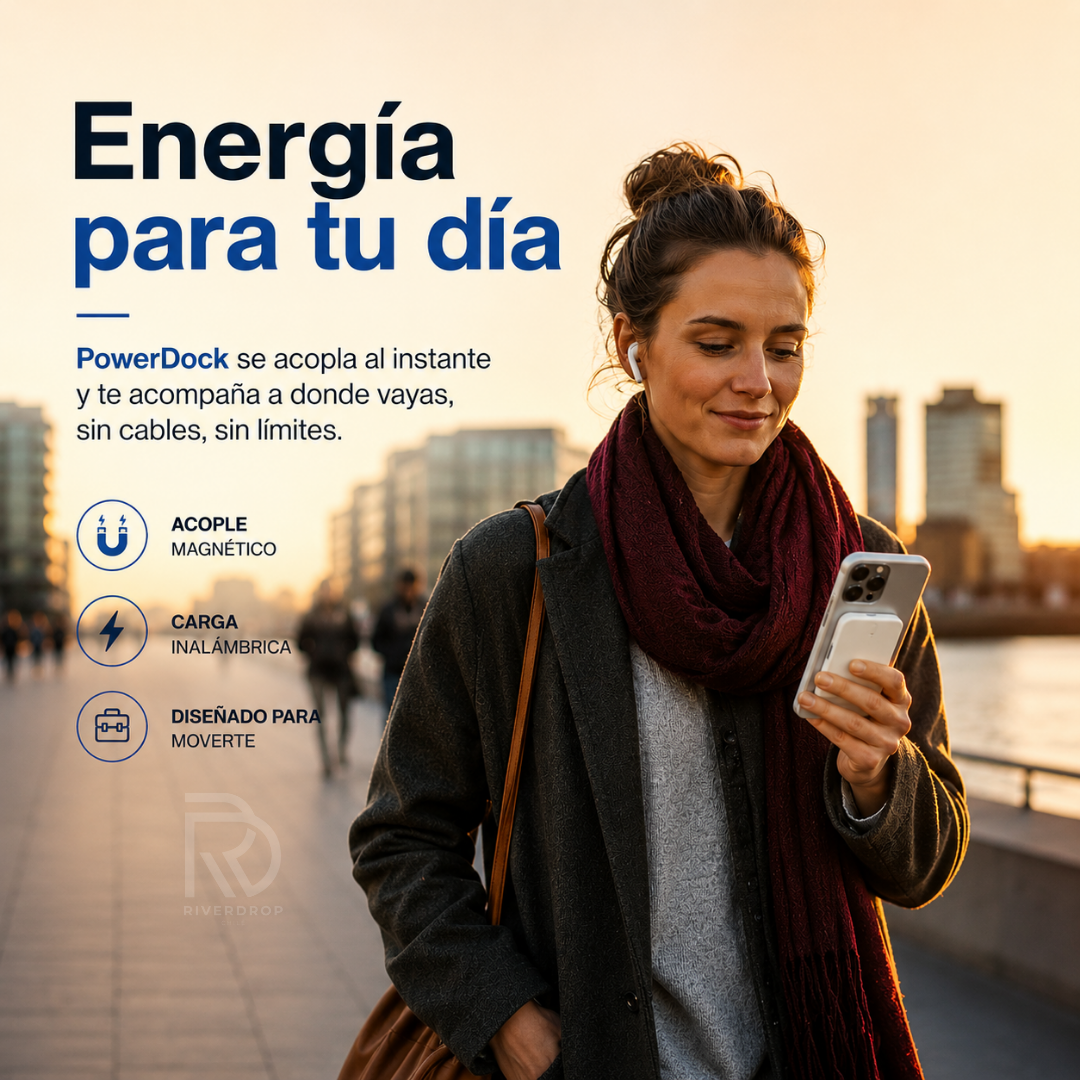PowerDock™ - Poder portátil sin límites.