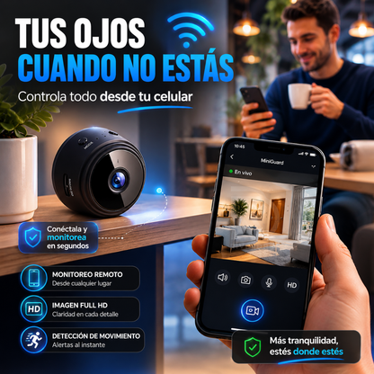 MiniGuard™ - Seguridad inteligente, sin llamar la atención