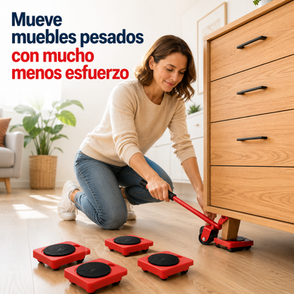LiftMaster™ 2x1 - Mueve muebles pesados sin esfuerzo.