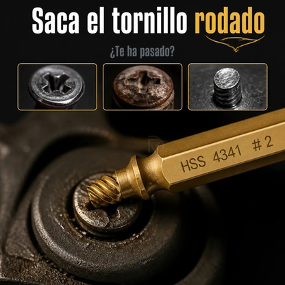 ExtractPro™ - Ningún tornillo se te resiste.