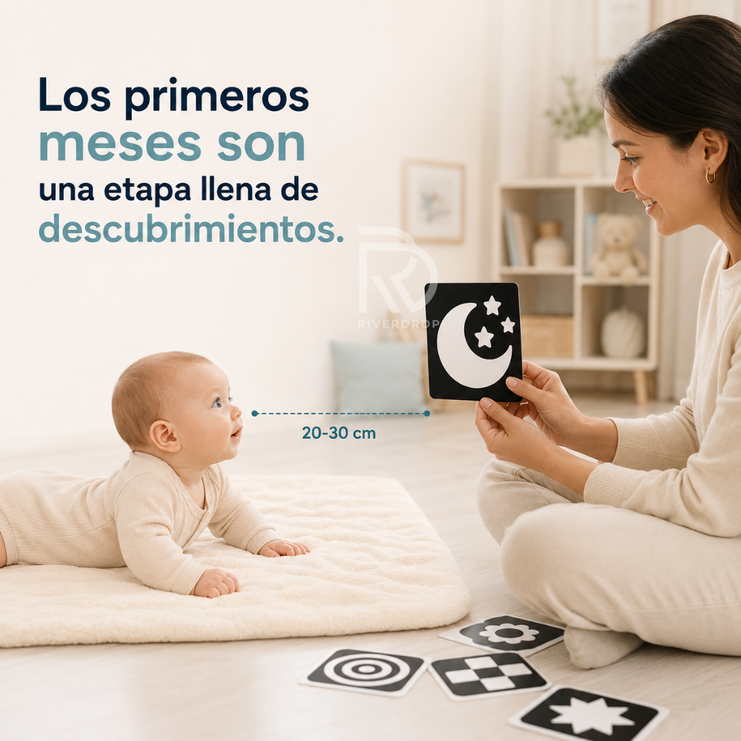BabyFocus™ - Ayuda a estimular su visión desde los primeros días.