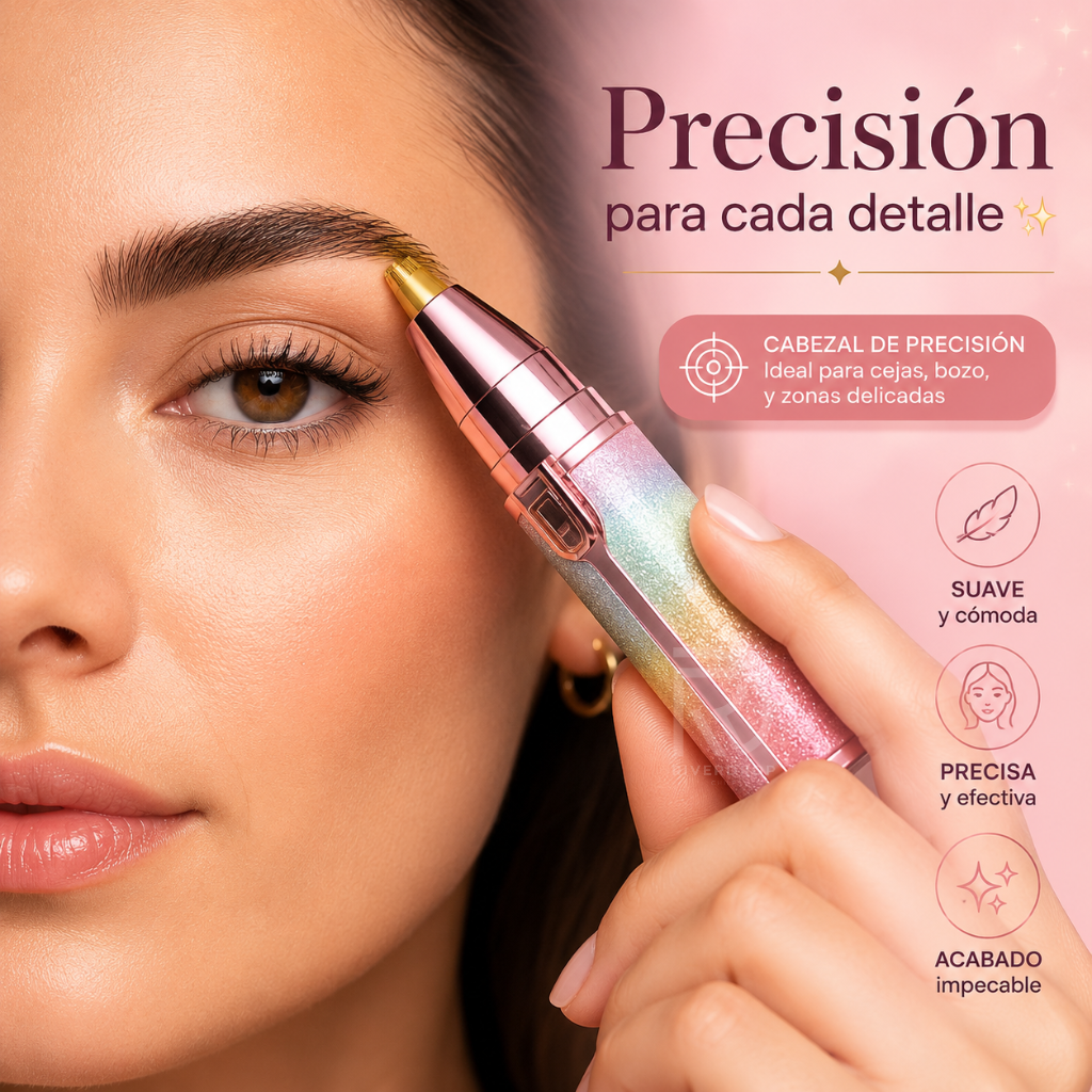 PrecisionGlow™ - Precisión y elegancia en un solo dispositivo.