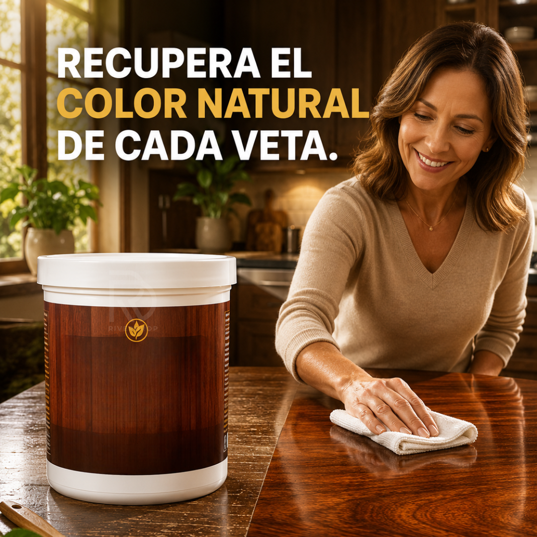 RenovaWood™ - Recupera el color natural de cada veta.