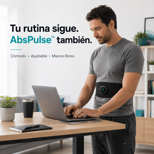 AbsPulse™ - Activa tu abdomen sin complicar tu rutina.