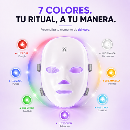 LumiSpa™ - 7 colores. Una nueva forma de cuidar tu piel.