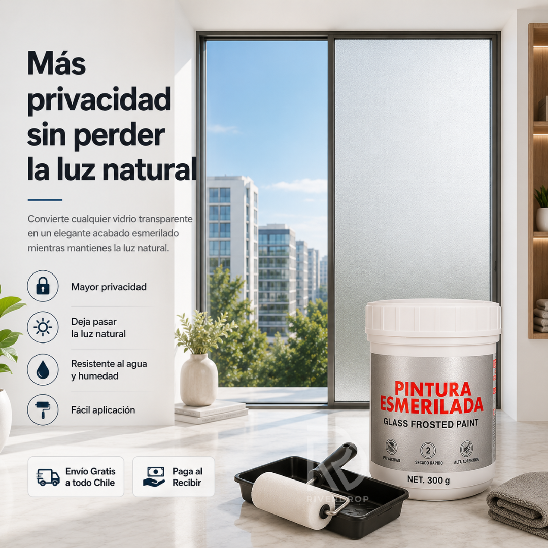 VidrioMate™ - Protege tu privacidad con un acabado profesional.