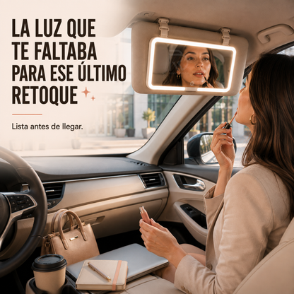 GlowMirror™ - La luz que te faltaba para ese último retoque.