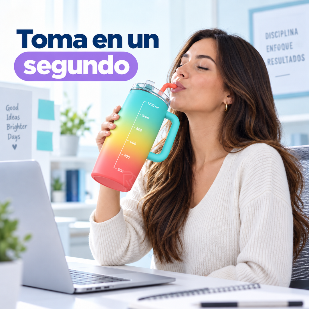 AquaPack 3en1™ - 3 tamaños, mil formas de mantenerte hidratado.