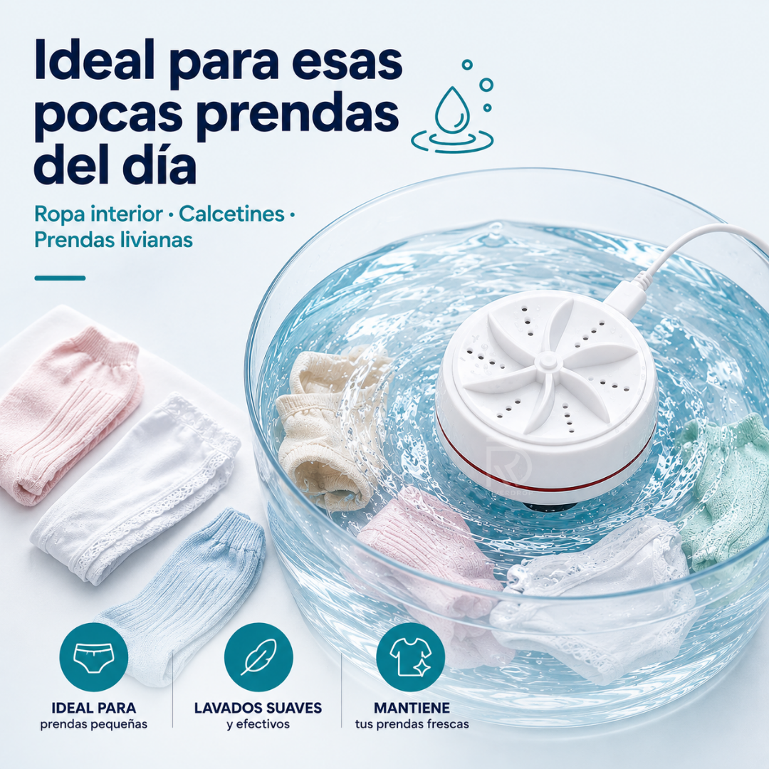MiniWash™ - La mini solución para tus lavados del día a día.