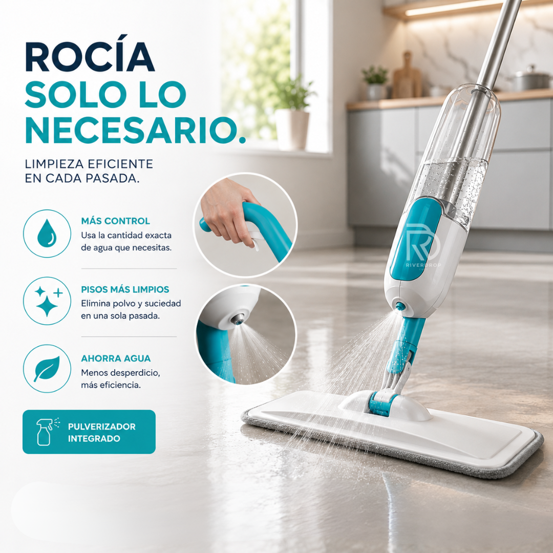 Mopa Express 360™ - Limpieza eficiente para toda la casa.