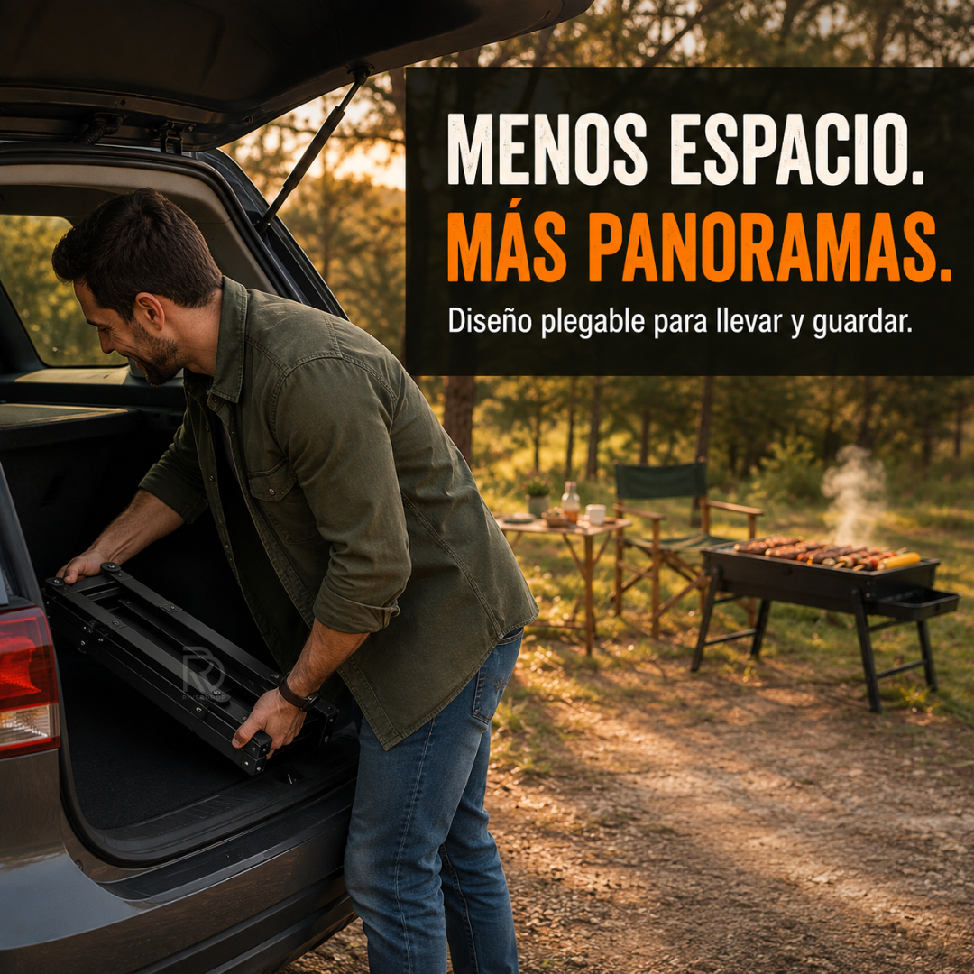 Parrilla Nómada™ - Donde hay panorama, hay asado.