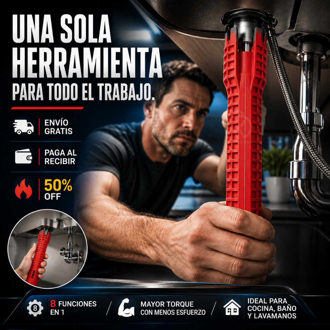 MultiGrip Gasfiter™ - Una sola herramienta para todo el trabajo.