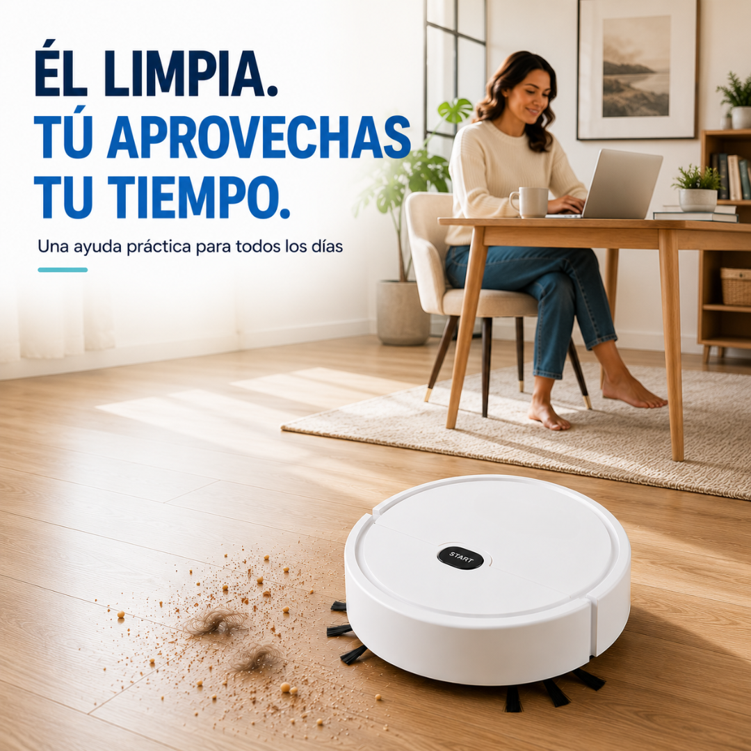 HomeClean Bot™ - Tu casa limpia sin perder tu tiempo.