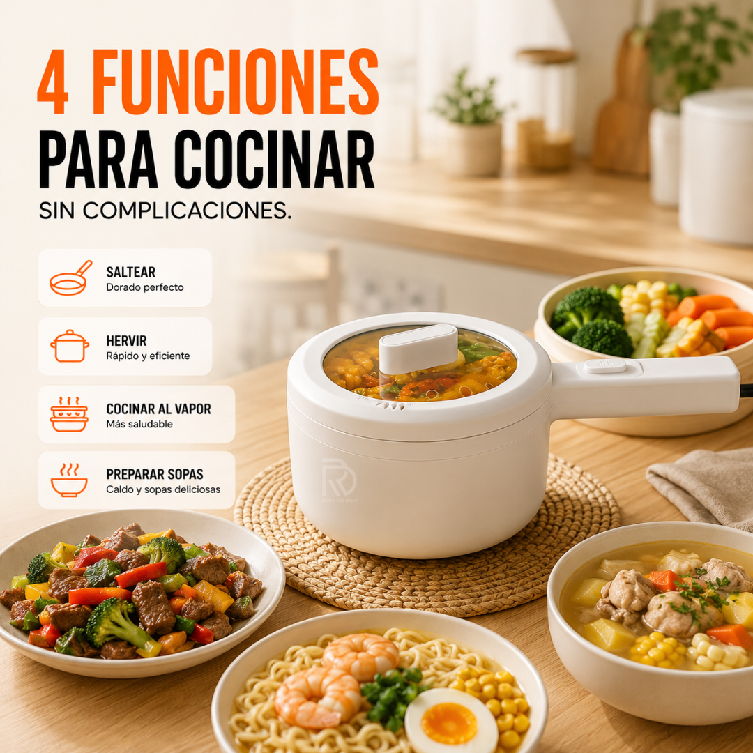 EasyCook 4en1™ - Todo lo que necesitas para cocinar en un solo producto.