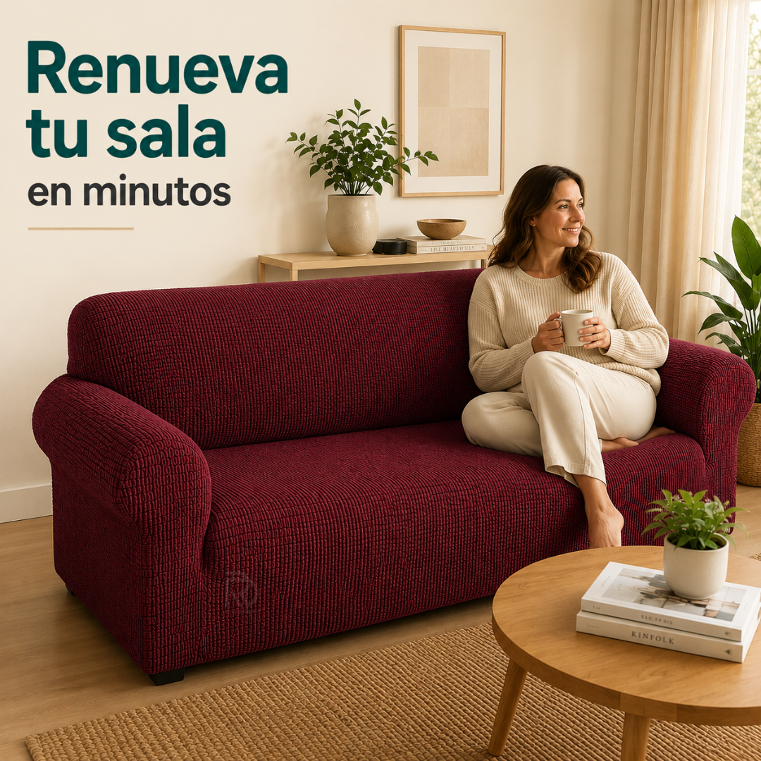 SofaGuard™ - Renueva tu sala con una sola funda.
