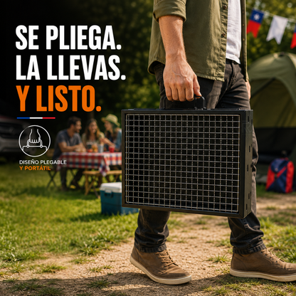 Parrilla CampGo™ - Donde armes el panorama, armas el asado.