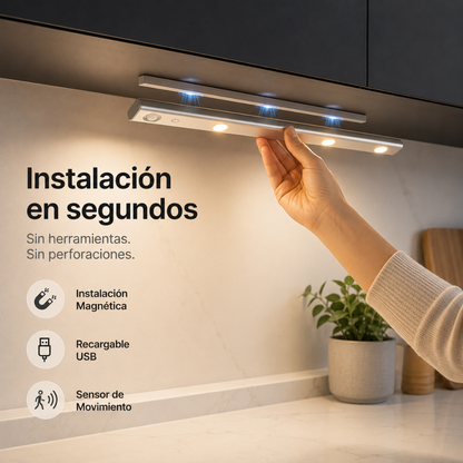 GlowLine LED™ - Una luz elegante que transforma cualquier espacio.